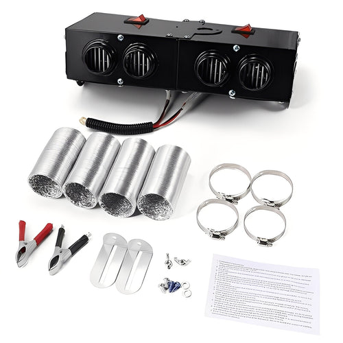 500W Electric Car Heater Fan with Air Outlets