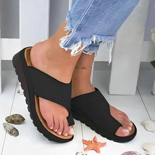 Open Toe Women’s Sandals with Cushioned Supportive Sole
