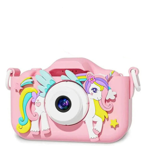 Kids Digital Camera with Dual Lens and Rechargeable Battery