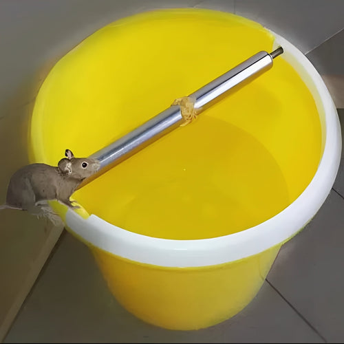 Stainless Steel Roller Mouse Trap Attachment for Bucket Use