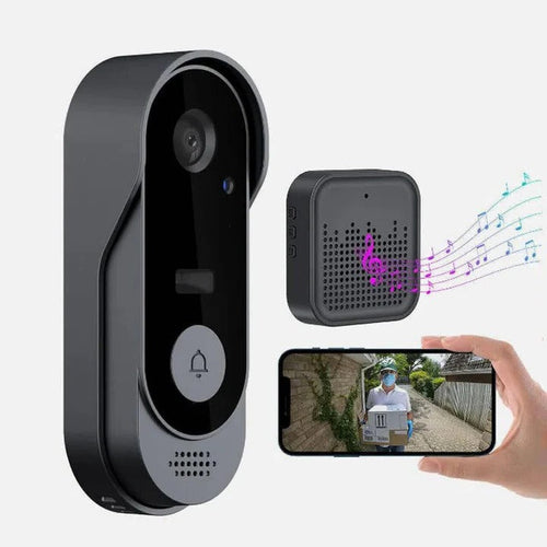 Wireless Smart Video Doorbell with Local Storage