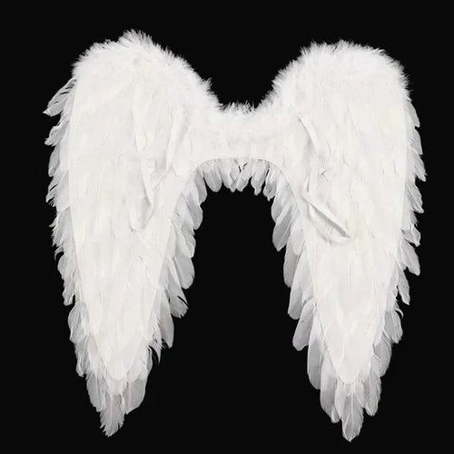 Foldable Feather Angel Wings for Costumes and Cosplay