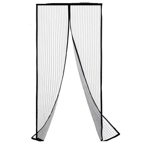 Magnetic Mesh Screen Door with Self Closing Design