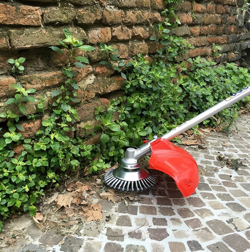 Weed Brush and Trimmer with Carbon Steel Blade