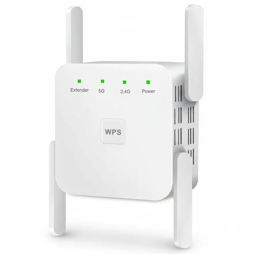 WiFi Range Extender with Dual Band Support and WPS Setup
