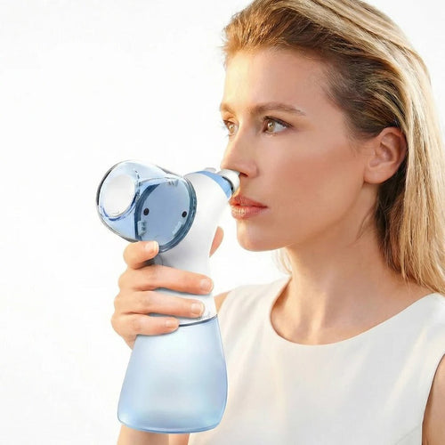 Rechargeable Nasal Irrigation Kit with Dual-Side Saline Rinse Device