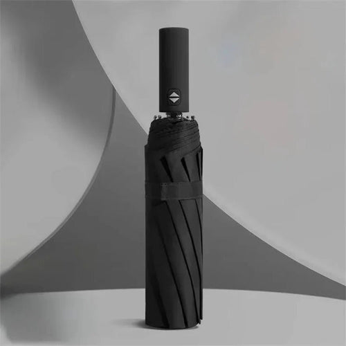 Foldable Umbrella with Large Grip Handle, 38 Inch Canopy
