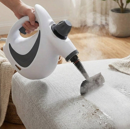 Portable Steam Cleaner 1050W with 3 Bar Pressure and Brush Attachments