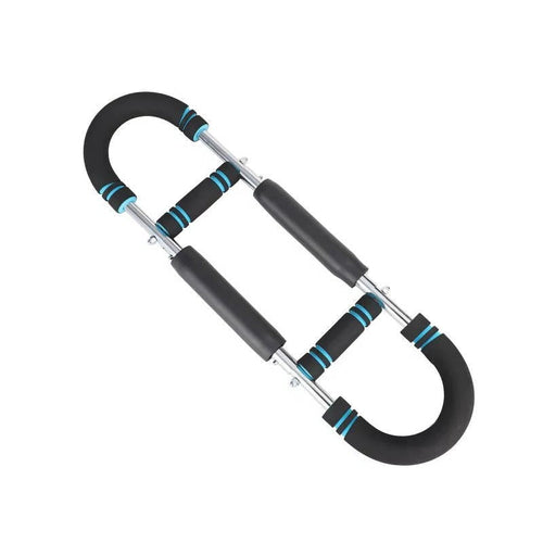 Portable Chest and Arm Resistance Trainer for Men with Adjustable 60-90 Lbs Workout Resistance