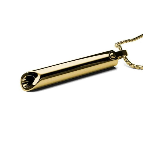 Portable Breathing Relaxation Trainer Whistle for Stress Relief and Calm