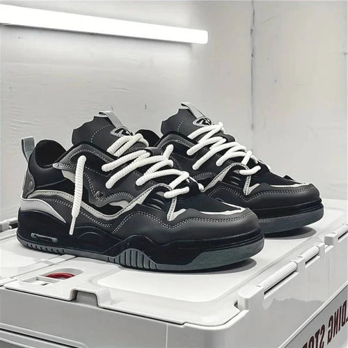 Men's Thick Sole Chunky Casual Sneakers for Everyday Wear