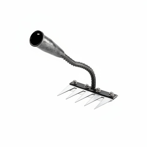 Durable Steel Garden Rake for Effective Weed Removal and Soil Control