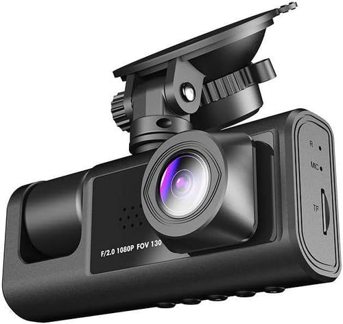 Dual Lens Dash Camera Front and Rear with 2 Inch Screen and Parking Monitor