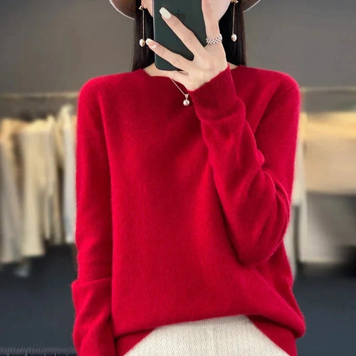 Merino Wool Sweater for Fall and Winter