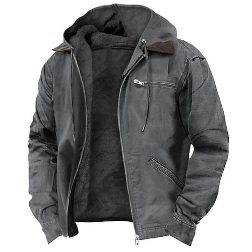 Men's Casual Winter Jacket with Elegant Design