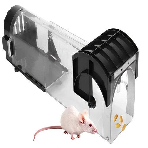 Reusable Mouse Catch Trap with Self Locking Door