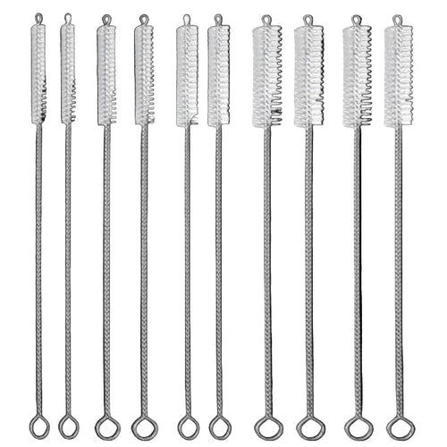 Reusable Straw Cleaning Brush Set for Cleaning, 10 Pieces
