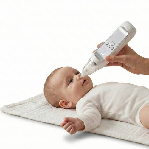 Rechargeable Electric Nasal Aspirator for Babies, 3 Suction Modes with Music