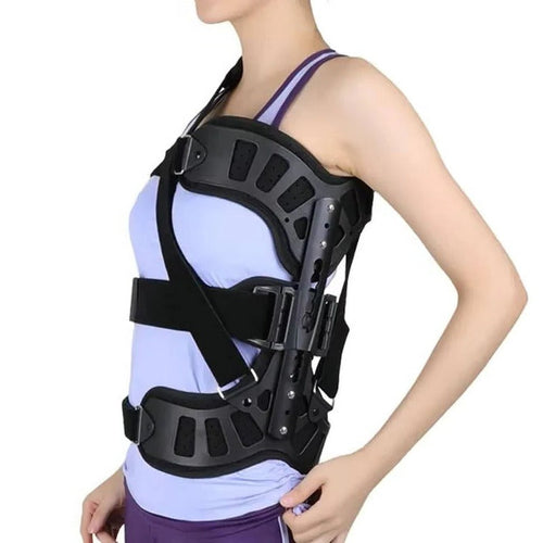 Adjustable Spinal Support Brace with Height Control and Posture Support
