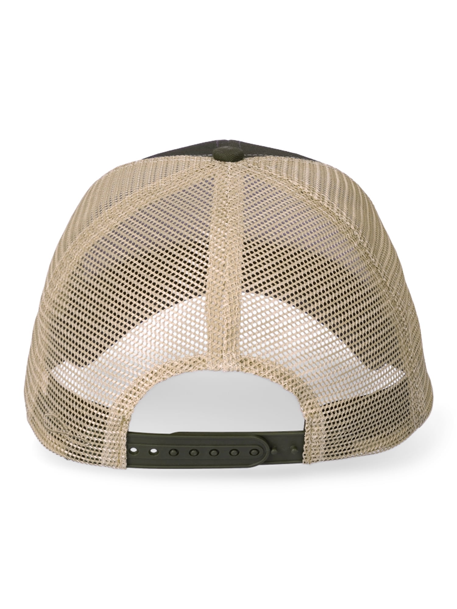 George Men's Cotton Twill Mesh Back Baseball Cap, Olive/Khaki - Image 2