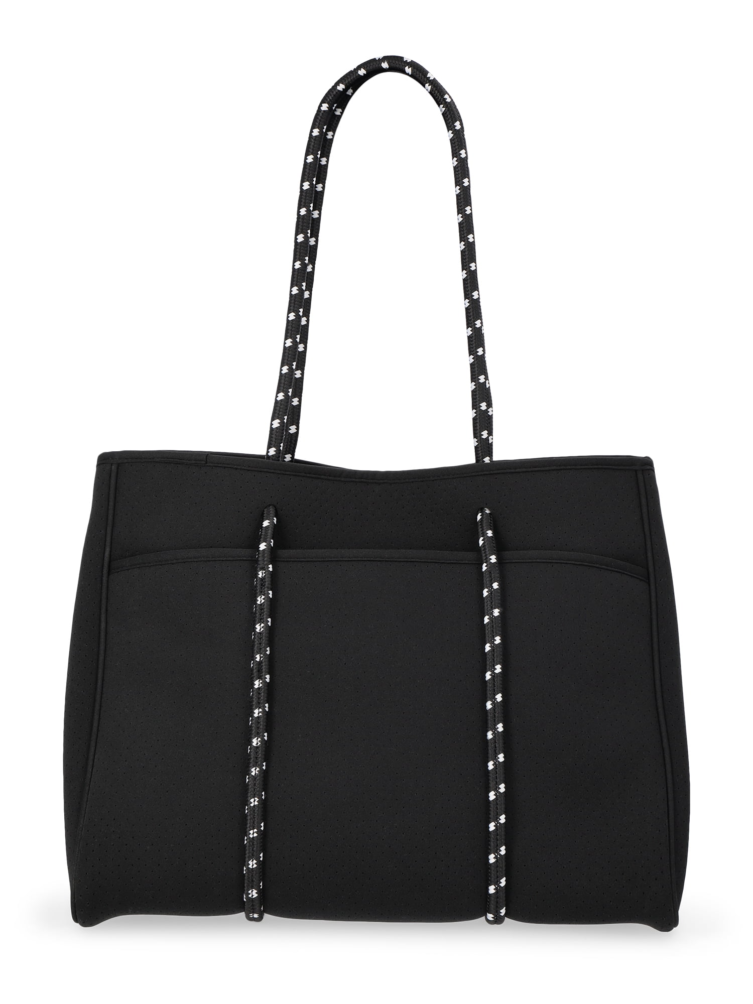 No Boundaries Women's Neoprene Beach Tote Bag, Black - Image 2