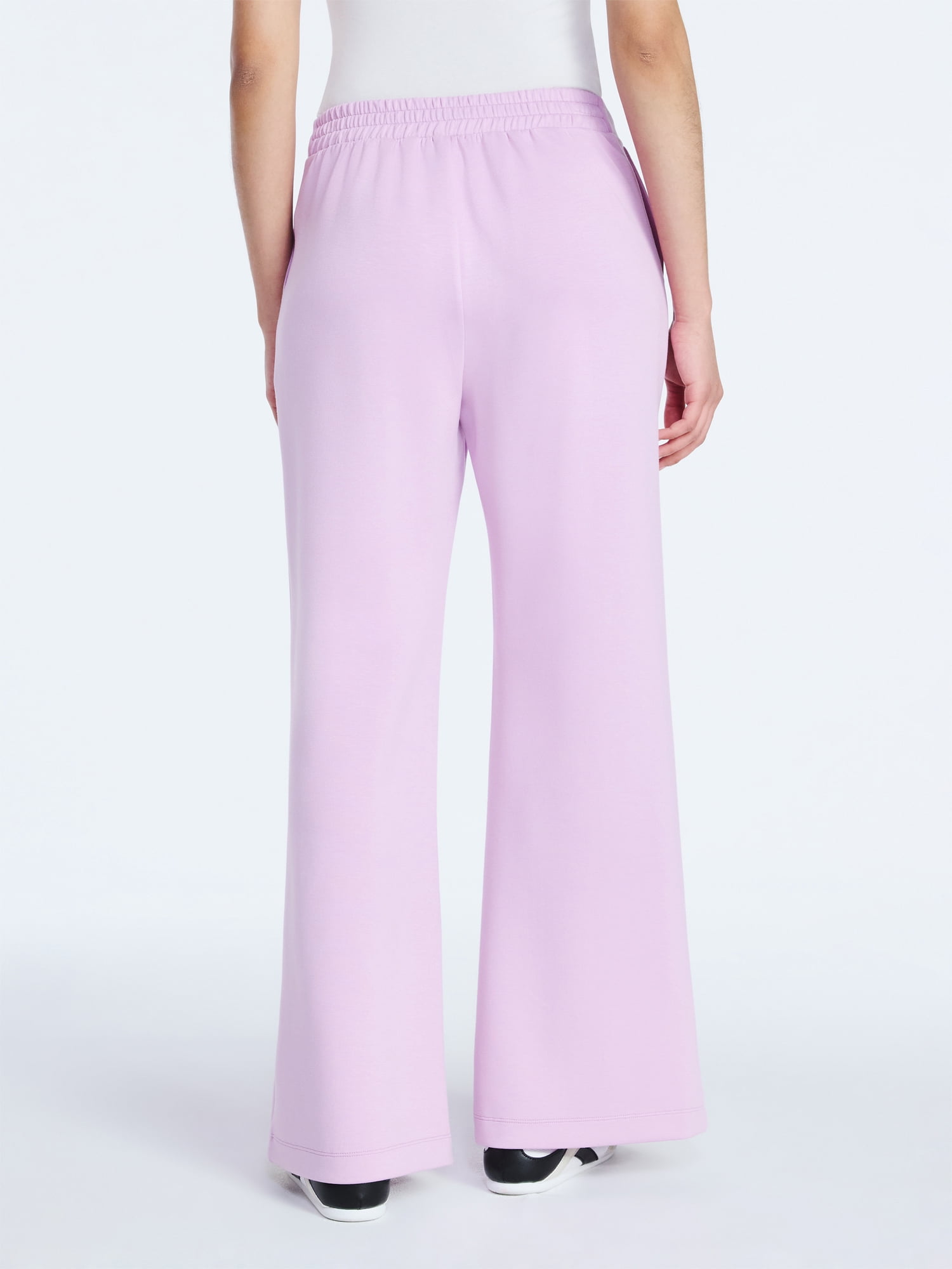 Scoop Women's and Women's Plus New Scubaknit Seamed Sweatpants, Regular and Short Lengths, Sizes XS-4X - Image 3