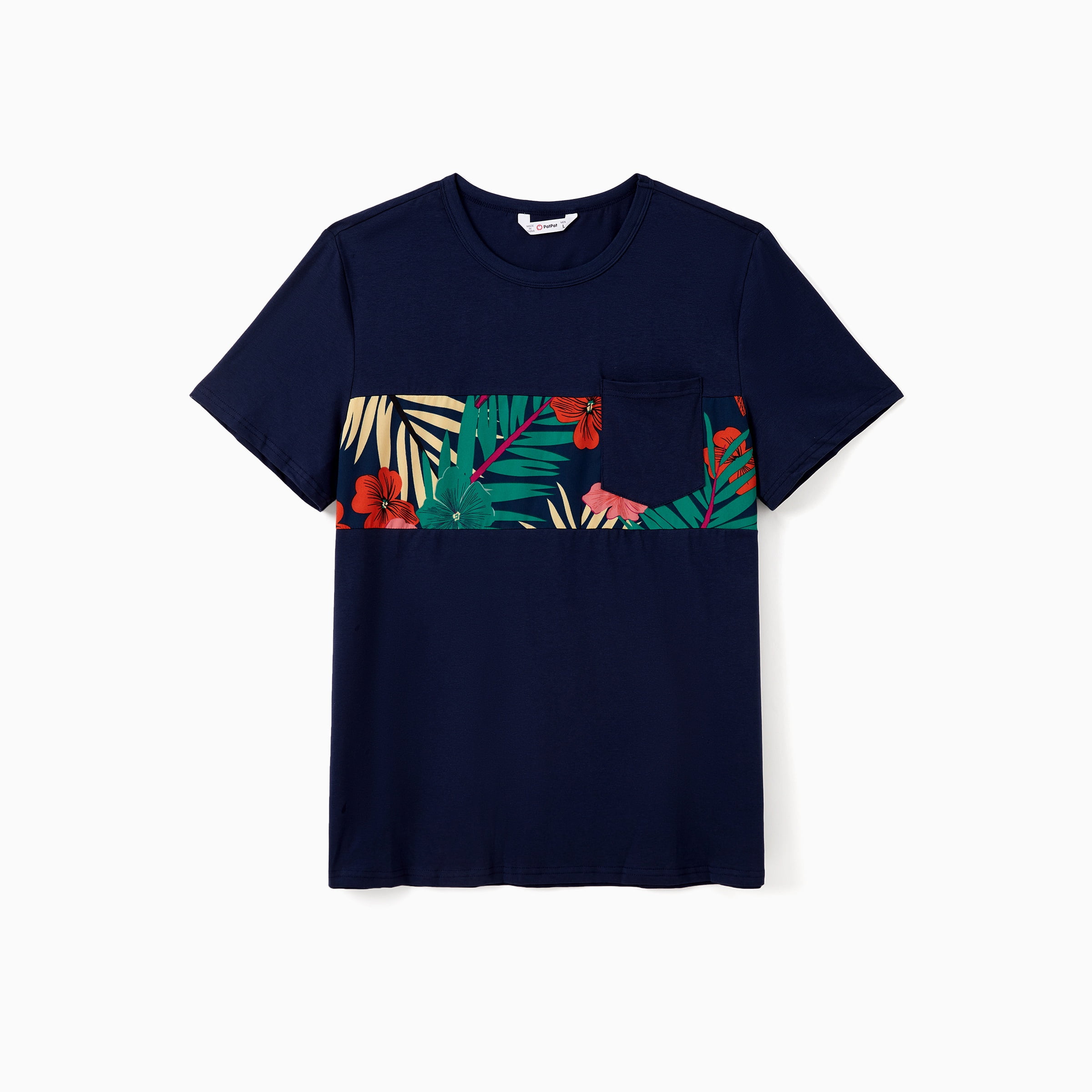 PatPat Mens Graphic Tees Family Matching Outfits Mommy and Me Dresses and Short-sleeve T-shirts Sets, Mens S - Image 4