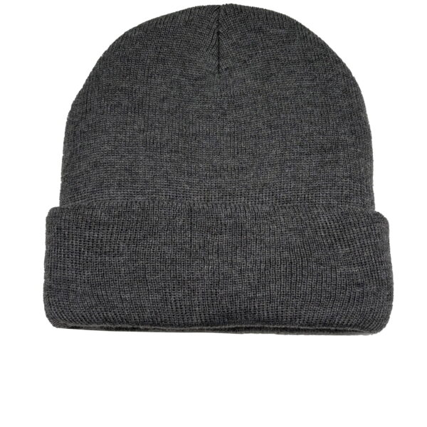 George Men's Arctic Cuff Knit Beanie,Charcoal Grey Heather