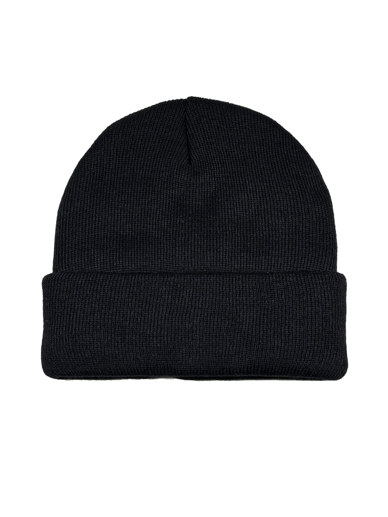 George Men's Arctic Cuff Knit Beanie,Black Soot