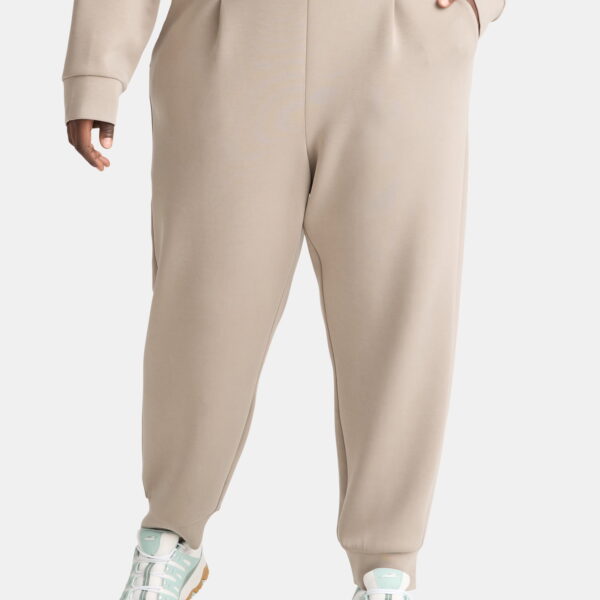 Avia Women's and Women's Plus ScubaKnit Pleat Joggers with Pockets, Size XS-4X