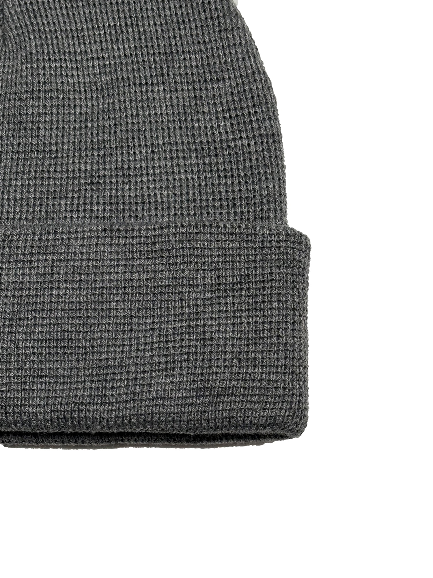 George Men's Knit Beanie,Charcoal Grey Heather - Image 3