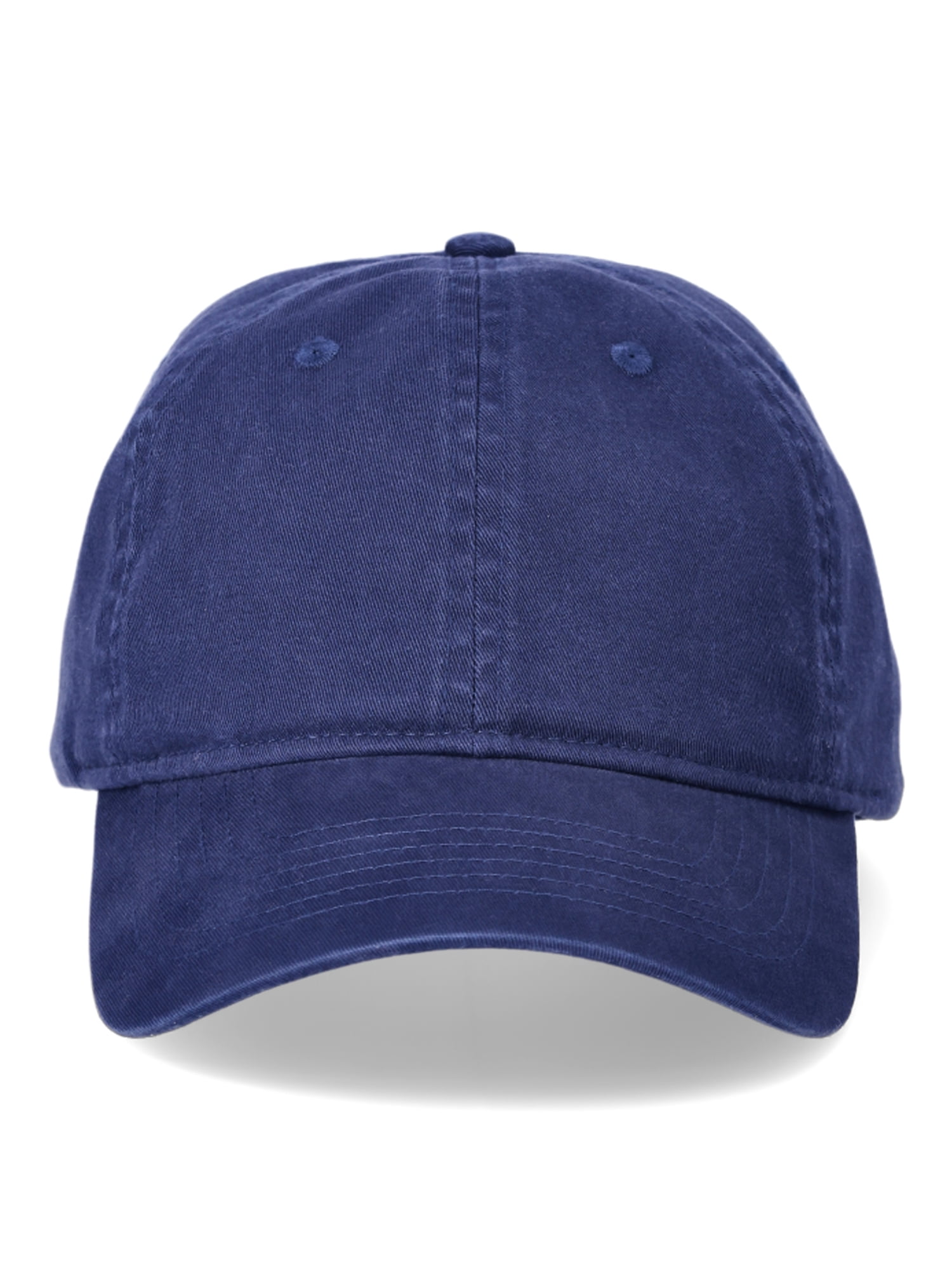 George Men's Solid Cotton Twill Baseball Cap, Blue Cove - Image 2