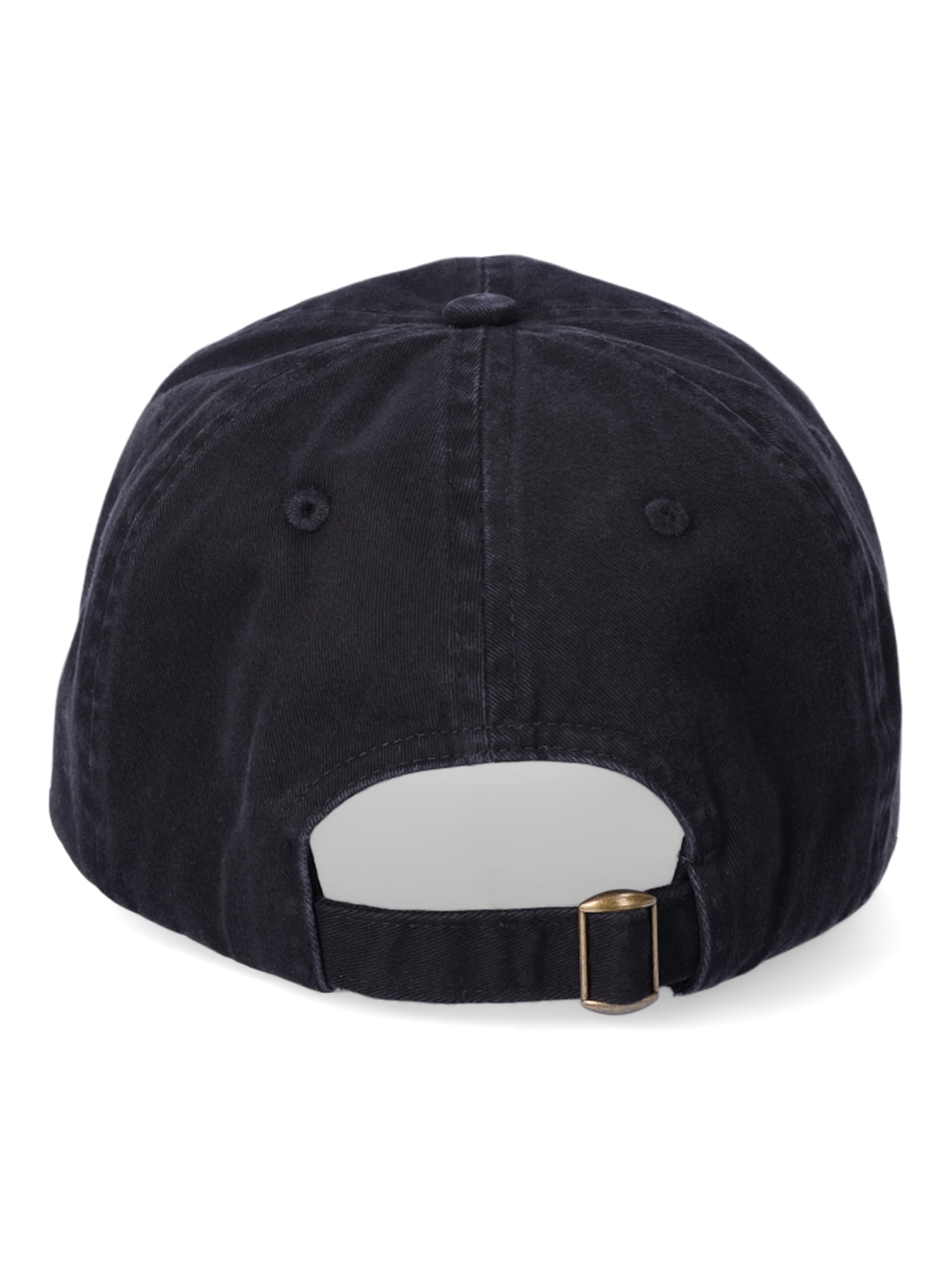 George Men's Solid Cotton Twill Baseball Cap, Black Soot - Image 3