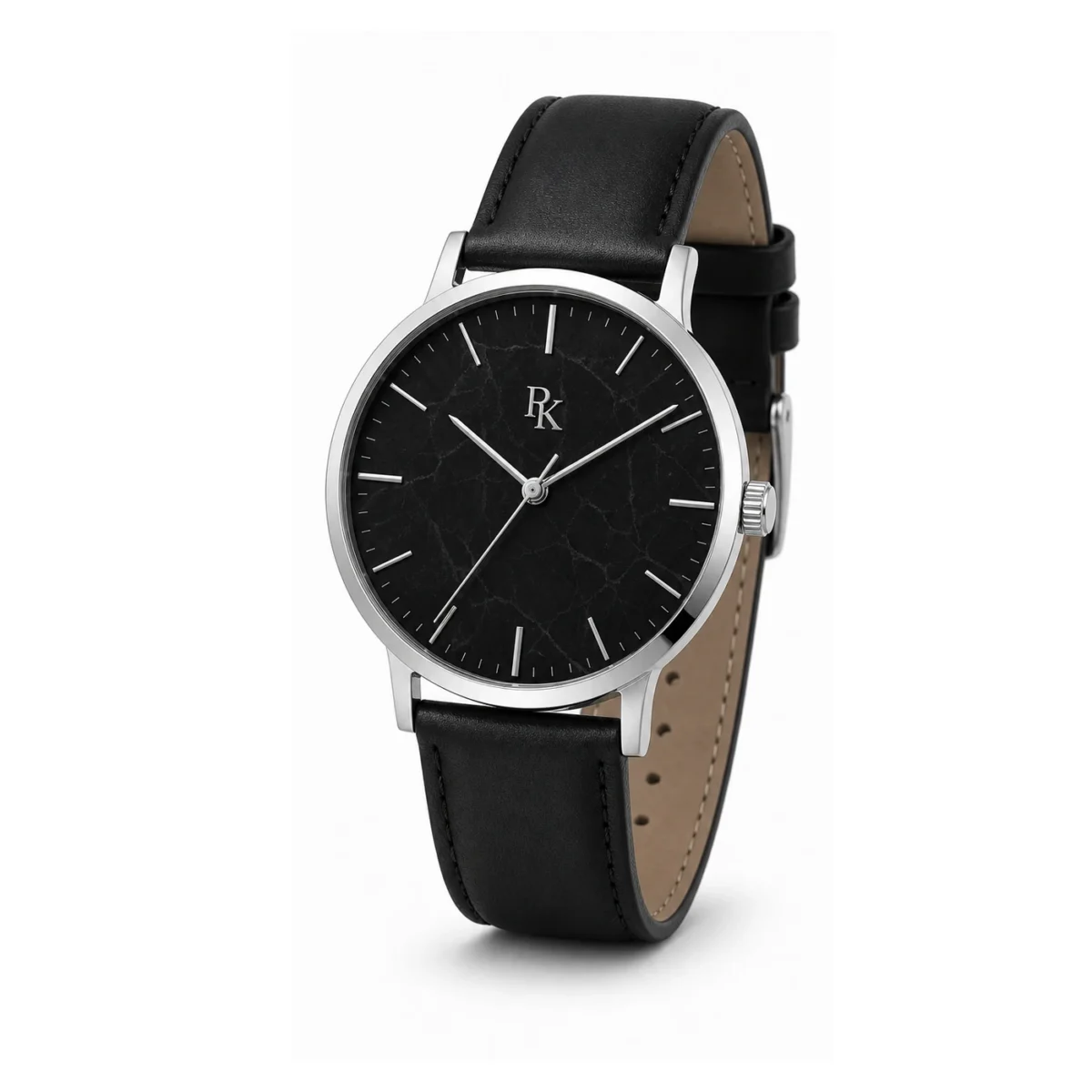 rk-atl-39-ony-stn-angle Royal Kinzy Atelier 39mm Onyx Stone Watch - Image 3