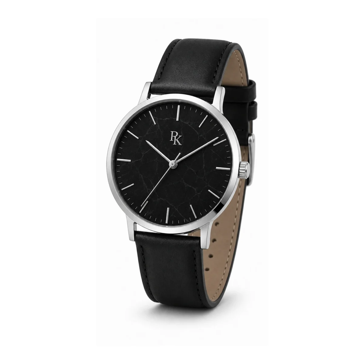 rk-atl-39-ony-stn-front Royal Kinzy Atelier 39mm Onyx Stone Watch - Image 2