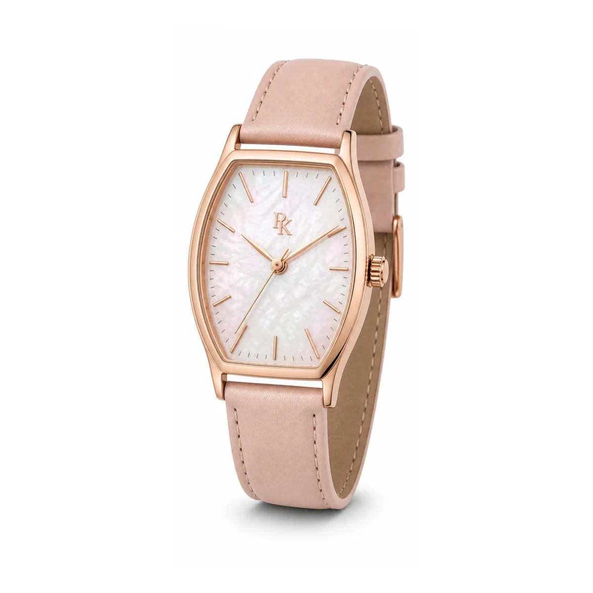 rk-ton-36-rse-mop-strap Royal Kinzy Tonneau 36mm Rose Pearl Tonneau Watch - Image 5