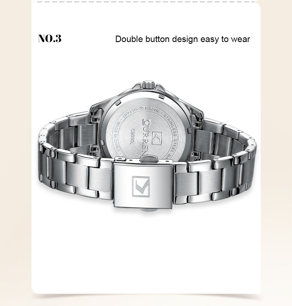 curren fashion brand couple watches for lovers simple classic quartz stainless steel bracelet wristwatches with luminous hands curren fashion brand couple watches for lovers simple classic quartz stainless steel bracelet wristwatches with luminous hands