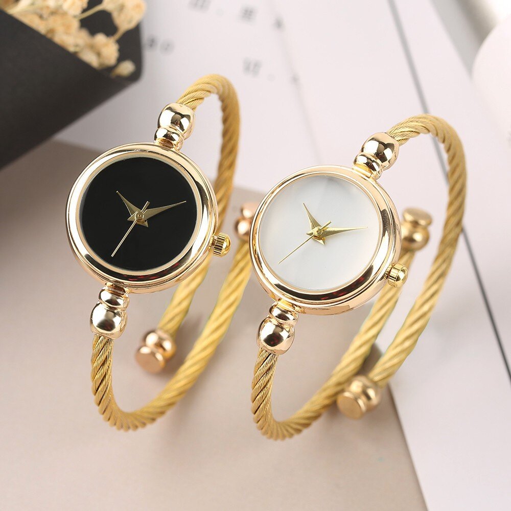 couple style gold sliver bracelet minimalist wristwatch fashion steel strap women's quartz watch brand casual women's watcht set couple style gold sliver bracelet minimalist wristwatch fashion steel strap women's quartz watch brand casual women's watcht set