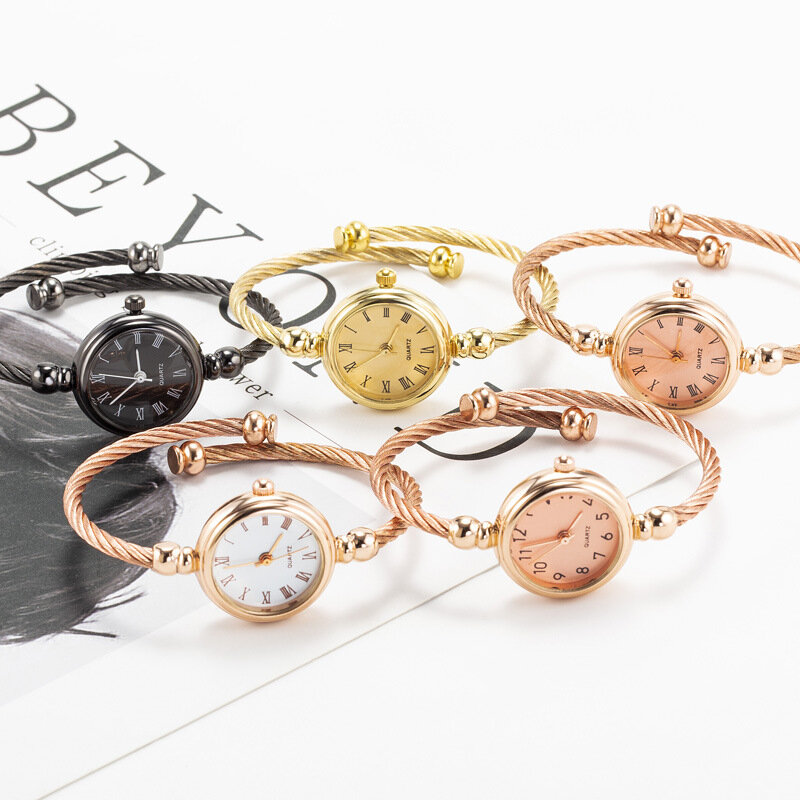 couple style gold sliver bracelet minimalist wristwatch fashion steel strap women's quartz watch brand casual women's watcht set couple style gold sliver bracelet minimalist wristwatch fashion steel strap women's quartz watch brand casual women's watcht set