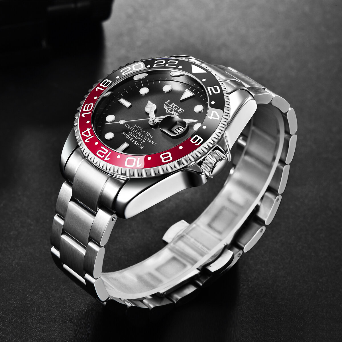 lige new luxury couple watches quartz watches 30m waterproof fashion stainless steel watch valentine gift love watch +box lige new luxury couple watches quartz watches 30m waterproof fashion stainless steel watch valentine gift love watch +box