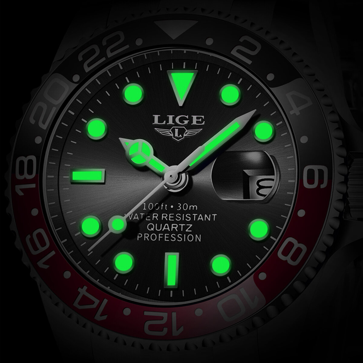 lige new luxury couple watches quartz watches 30m waterproof fashion stainless steel watch valentine gift love watch +box lige new luxury couple watches quartz watches 30m waterproof fashion stainless steel watch valentine gift love watch +box