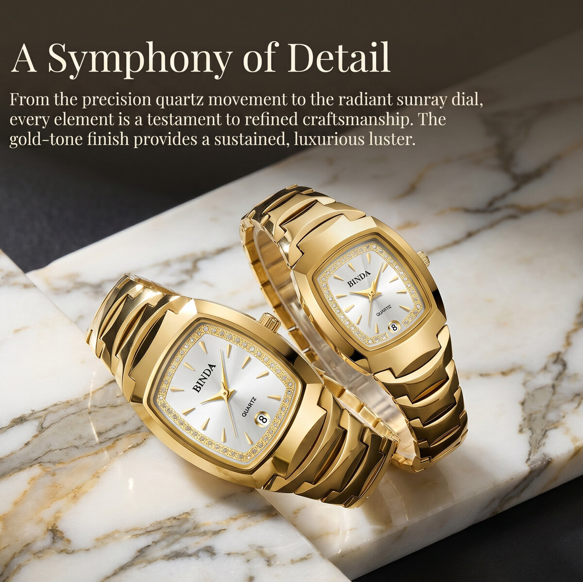2pcs couple watches luxury fashion men women matching his and hers quartz watches simple band with gift box 2pcs couple watches luxury fashion men women matching his and hers quartz watches simple band with gift box