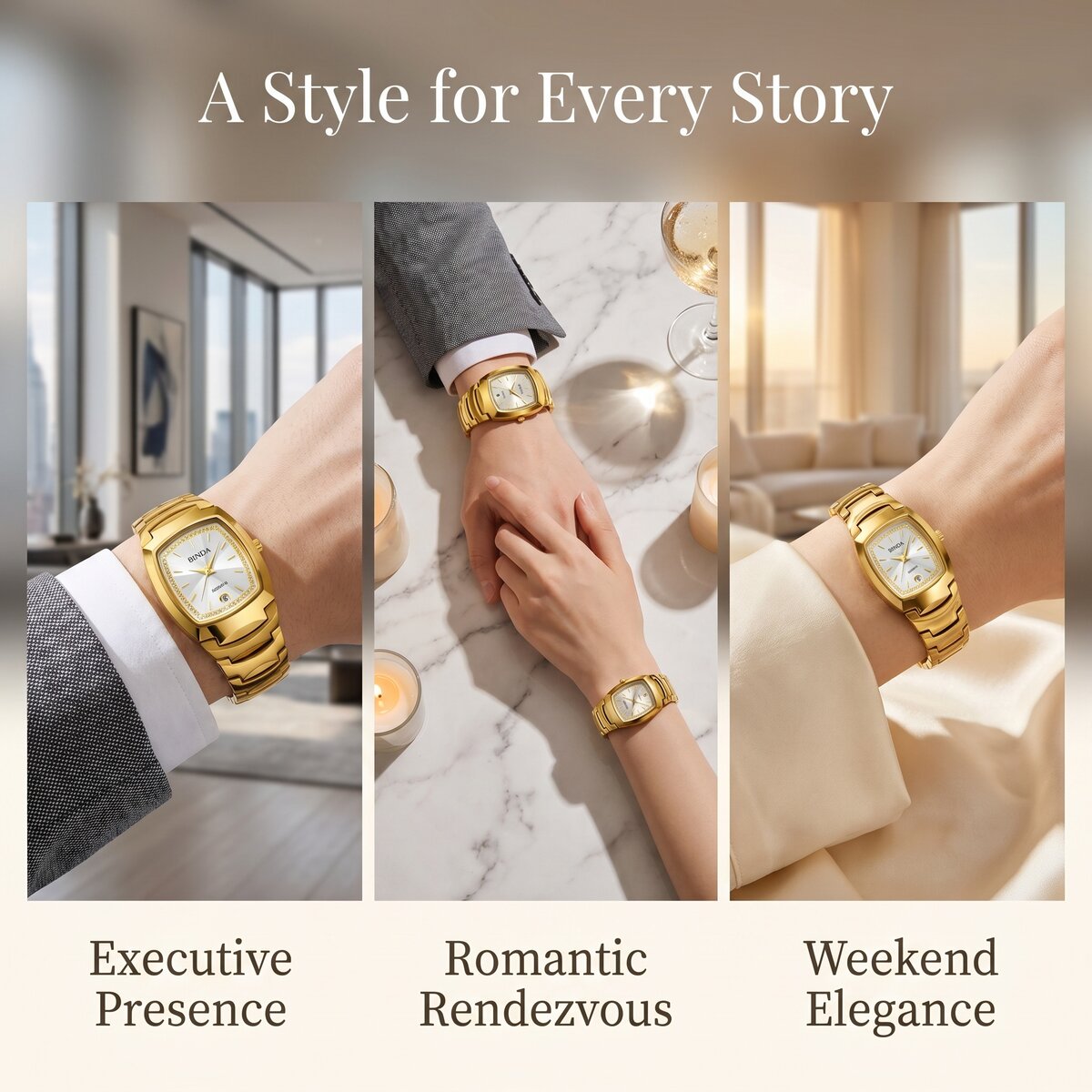 2pcs couple watches luxury fashion men women matching his and hers quartz watches simple band with gift box 2pcs couple watches luxury fashion men women matching his and hers quartz watches simple band with gift box