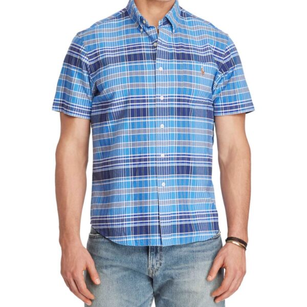Polo Ralph Lauren Men's Big & Tall Plaid Oxford Shirt