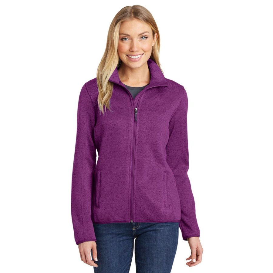 Port Authority Women's Sweater Fleece Jacket