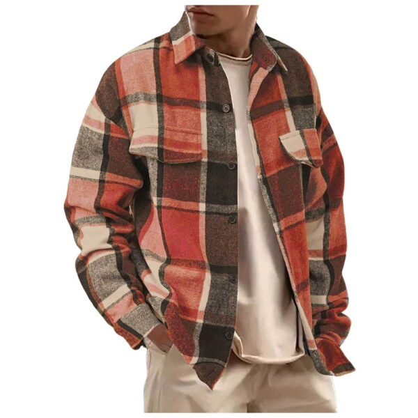 Uyyx Men’s Flannel Shirts Button Down Shirts