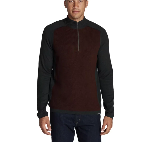 Men's Talus Textured 1/4-Zip Sweater