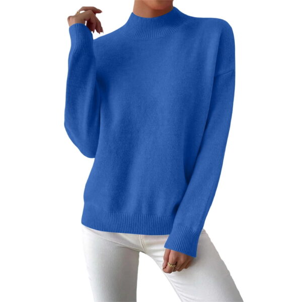Women's Turtleneck Sweater Women's Turtleneck Sweaters 2025 Soft Cozy Long Sleeve Pullover
