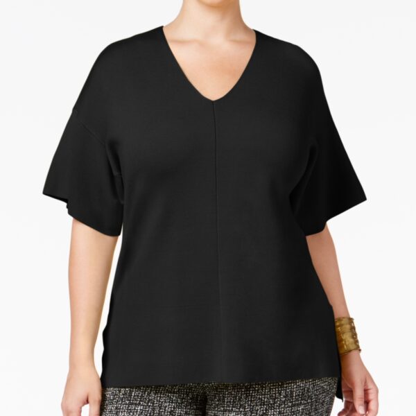 Alfani Plus Size Milano Dolman-Sleeve Top, Only at Macy's