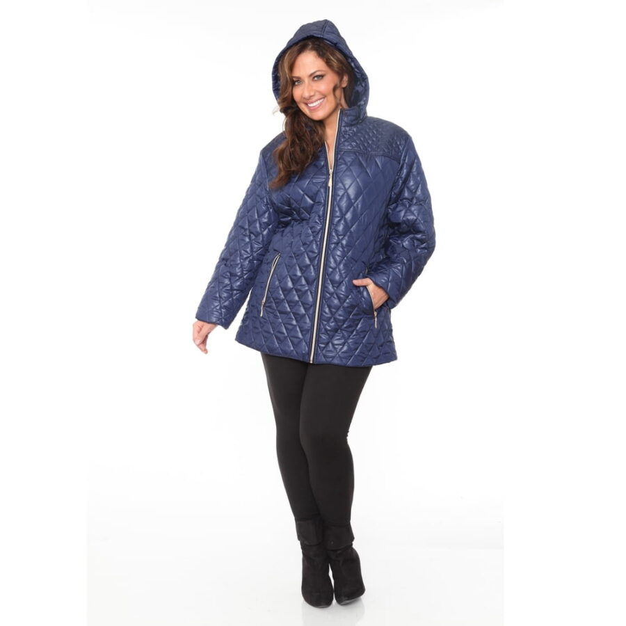 Women's Plus Size Puffer Coat